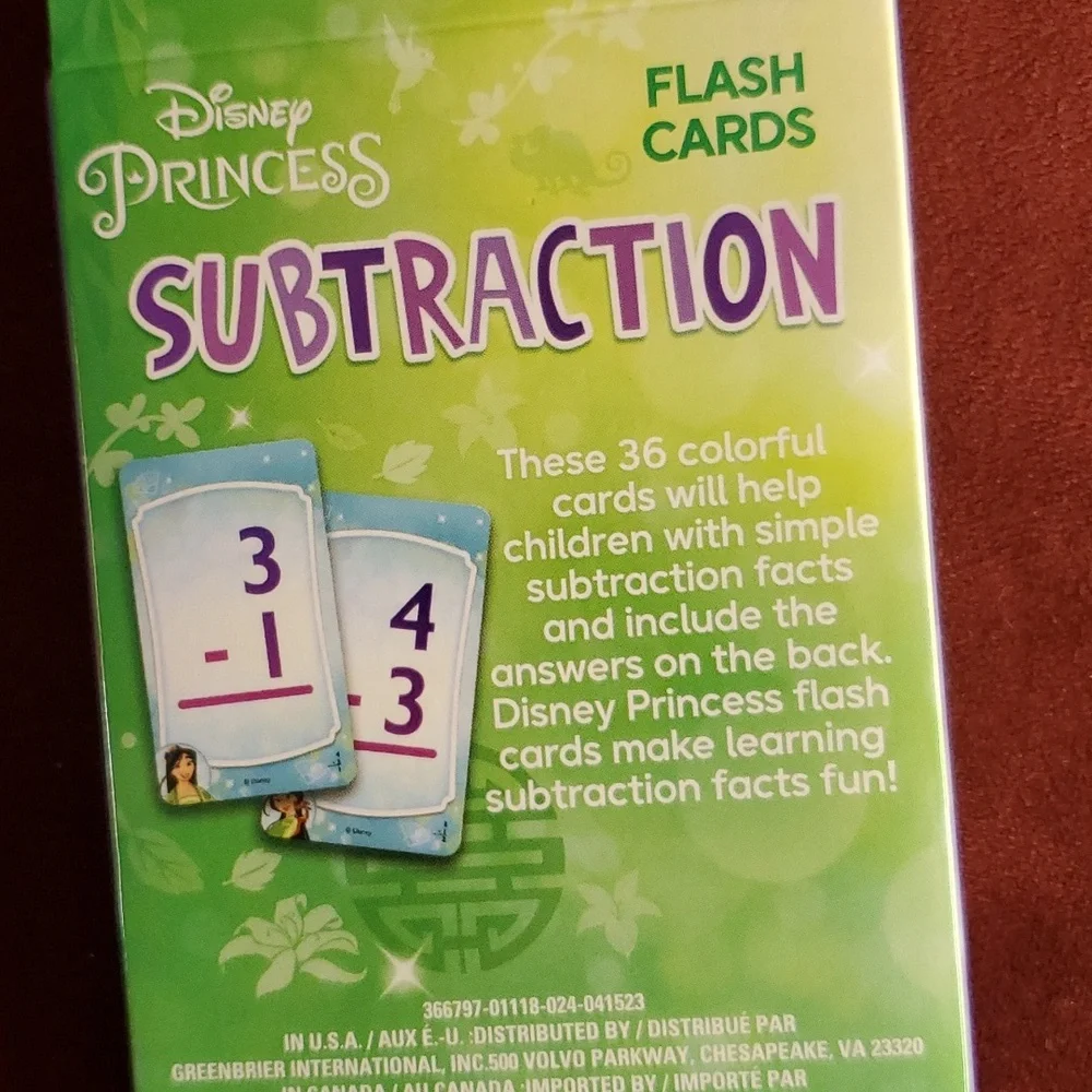 Addition,‎ Subtraction, Multiplication Flashcards